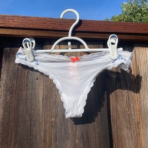 Lacy Victoria’s Secret thong panties